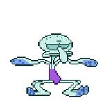  animated cephalopod male marine multi_limb nickelodeon red_eyes solo spongebob_squarepants squid squidward_tentacles tentacles unknown_artist 