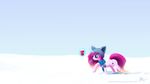  blue_eyes cutie_mark equine fan_character female feral hair horn joellethenose magic mammal my_little_pony purple_hair scarf simple_background solo standing unicorn 