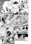  &gt;:) cave check_translation comic gen_1_pokemon gen_2_pokemon gen_4_pokemon ghost golbat gold_(pokemon) golduck graveler greyscale highres male_focus monochrome octillery octopus pikachu pokemoa pokemon pokemon_(creature) pokemon_(game) pokemon_hgss quagsire running scared smile sweat togekiss translation_request v-shaped_eyebrows 