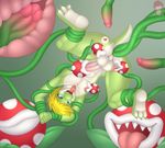  anal anal_penetration balls big_balls blonde_hair flora_fauna girly hair huggablehusky mario_bros nintendo penetration piranha_plant plant video_games yoshi 