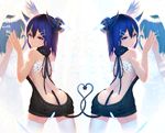  angel_and_devil angel_wings aran_sweater arm_up ass backless_dress backless_outfit bare_arms bare_back bare_shoulders black_sweater black_vs_white blood blue_eyes blue_hair blush breasts closed_mouth cowboy_shot demon_girl demon_horns demon_tail different_reflection dress dripping eyelashes feathers from_behind frown gabriel_dropout hair_between_eyes hair_ornament hairclip halo hand_up heart heart_tail_duo horns injury intertwined_tails looking_at_viewer looking_back medium_breasts meme_attire motion_blur multiple_views naked_sweater nooko one_eye_covered purple_eyes purple_hair reflection short_hair sideboob sweater sweater_dress symmetrical_pose symmetry tail thighhighs tsukinose_vignette_april turtleneck turtleneck_sweater virgin_killer_sweater white_legwear white_sweater wings x_hair_ornament 