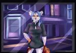  2016 anthro canine clothed clothing felicia_cat female fur hair looking_at_viewer mammal smile solo 