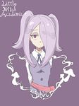  1girl hair_over_one_eye little_witch_academia solo sucy_manbabalan twintails 