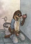  bathroom blue_eyes brown_fur clothed clothing cum cum_drip cum_in_mouth cum_inside cum_on_clothing cum_on_face dripping duo fellatio floppy_ears foreskin fur glory_hole golden_shower handjob hindpaw kneeling lagomorph mahingan male male/male mammal masturbation open_mouth oral overflow pants_down partially_clothed paws peeing penis public_restroom rabbit sex sicklyhypnos story story_in_description submissive tongue tongue_out twink uncut urine urine_in_mouth watersports wet 