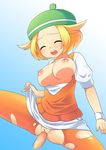  1girl bel bel_(pokemon) blonde_hair breasts censored eyes_closed hat nipples pantyhose partial_penetration penis pokemon pokemon_(anime) pokemon_(game) pokemon_bw pokke_(potch_pocket) pussy sex short_hair solo_focus sweat tears torn_clothes torn_pantyhose vaginal 