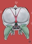  absurd_res anthro big_butt bovid butt caprine clothing colored deltarune digital_drawing_(artwork) digital_media_(artwork) femboy goat hi_res humanoid male male/male mammal molky ralsei silly_face sketch small_bulge solo thick_thighs thong undertale_(series) underwear 
