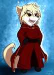  anthro canine chibi clothed clothing clovis_(twokinds) fox mammal twokinds unknown_artist wolf 