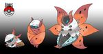  arthropod blue_eyes inprogresspokemon insect larva larvesta moth nintendo pok&eacute;mon video_games volcarona 