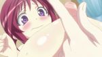  animated animated_gif bath blush breasts close-up erect_nipples huge_breasts large_breasts nipple_pull nipple_tweak nipples oribe_mafuyu red_hair seikon_no_qwaser 