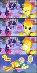  2017 comic equine fluttershy_(mlp) flying friendship_is_magic horn mammal mlp-silver-quill my_little_pony pegasus spitfire_(mlp) twilight_sparkle_(mlp) winged_unicorn wings wonderbolts_(mlp) 