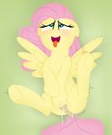  anus clitoris dtcx97 equine female feral fluttershy_(mlp) friendship_is_magic mammal masturbation my_little_pony pegasus pussy solo tongue tongue_out wings 