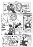  comic gouguru kojirou_(pokemon) monochrome musashi_(pokemon) pokemon translated 