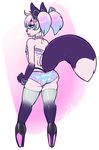  &lt;3 anthro bulge canine clothed clothing crossdressing girly looking_at_viewer male mammal nipples ryunwoofie solo standing underwear 