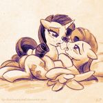  blush cutie_mark duo equine female female/female feral fluttershy_(mlp) friendship_is_magic half-closed_eyes horn horse kissing mammal my_little_pony pony rarity_(mlp) unicorn wings 