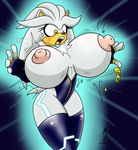  anthro areola big_breasts breasts cornchip21 cricket-inc crossgender erect_nipples female hedgehog huge_breasts hyper hyper_breasts mammal nipples silver_the_hedgehog sonic_(series) 