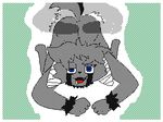  animated drooling female flipnote_studio male male/female mammal saliva tongue 