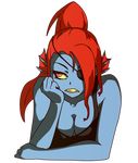  anthro fish humanoid marine solo soloungatonegro tagme undertale undyne video_games 