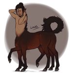  centaur equine equine_taur hooves horse human justaholmesboy lucas mammal mane multi_leg multi_limb nude pointy_ears sleipnir solo taur 