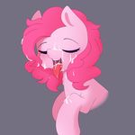  2017 cum cum_in_hair cum_on_face cum_on_tongue earth_pony equine eyes_closed female feral friendship_is_magic hair hooves horse mammal my_little_pony open_mouth pink_hair pinkcappachino pinkie_pie_(mlp) pony simple_background solo tongue tongue_out 