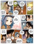  1boy 1girl blue_hair character_request fairy_tail rusky tagme 