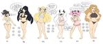  6girls bikini breasts character_request multiple_girls senran_kagura tagme 