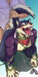  anal canine cum garmr human male male/male mammal simamanta tokyo_afterschool_summoners wolf 