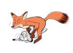  canine disney female feral fox gokhan16 hunting judy_hopps lagomorph male mammal nick_wilde rabbit sex vaginal zootopia 