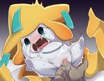  blush crying dagasi disembodied_hand duo female feral fingering hi_res japanese_text jirachi legendary_pok&eacute;mon nintendo nude open_mouth penetration pok&eacute;mon pussy pussy_juice simple_background size_difference solo_focus tears text translated vaginal vaginal_fingering vaginal_penetration video_games 