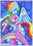  anthro bbmbbf big_breasts breast_pillows breasts equestria_untamed equine friendship_is_magic mammal my_little_pony palcomix pegasus rainbow_dash_(mlp) spike_the_dragon wings 