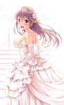  dress haruna_(kancolle) kantai_collection wedding_dress yuumaru_(you-mya) 