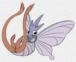  anatomically_correct animal_genitalia arthropod claspers feral insect male multi_penis nintendo pencil_(artwork) penis pok&eacute;mon python13rp simple_background solo traditional_media_(artwork) venomoth video_games white_background yaroul 