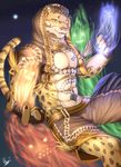  abs anthro biceps clouded_leopard dingding_(artist) feline male mammal muscular nekojishi tattoo 