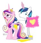  &lt;3 2017 dm29 duo equine female friendship_is_magic horn male mammal my_little_pony princess_cadance_(mlp) shining_armor_(mlp) unicorn winged_unicorn wings 