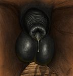  anal anal_penetration animal_genitalia animal_penis balls barn close-up crotch_shot cum_from_ass darkmare equine equine_penis feral feral_on_feral horse male mammal penetration penis precum shadow sheath solo_focus 