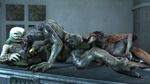  3d_(artwork) alien anal claws digital_media_(artwork) erection halo_(series) kig-yar male male/male master_chief masturbation mrflaptastic not_furry oral penetration penis sangheili scource_filmmaker sex teeth unggoy video_games 