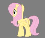  2017 alpha_channel animated anus blue_eyes cutie_mark equine feathered_wings feathers female feral fluttershy_(mlp) friendship_is_magic hair mammal my_little_pony pegasus pink_hair pussy simple_background solo tiarawhy transparent_background wings 