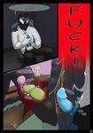  2017 anal anal_penetration ayumi_(ayumixx) balls bat being_watched canine clothing comic cum cum_in_ass cum_in_pussy cum_inside double_teamed english_text erection esfe female grabbing group group_sex guard internal lagomorph lamp male male/female male/male mammal masturbation monster nightswing nude orgasm penetration penis public rabbit security_guard serfass sex stunbun table text threesome unprofessional_behavior vaginal vaginal_penetration wolf 