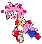  &lt;3 amy_rose anal anal_penetration anthro balls breasts butt clothed clothing cum cum_in_ass cum_inside disembodied_penis duo erection faceless_male female hand_on_butt hedgehog humanoid_penis male male/female mammal open_mouth penetration penis pussy sex simple_background sonic_(series) sonic_the_hedgehog sweat tears watatanza watatanza_(pixiv) 