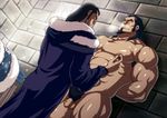  2boys against_wall bara flaccis foreskin male_focus multiple_boys nipples nude penis testicles the_legend_of_avatar the_legend_of_korra undressing yaoi zelo-lee 