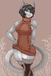  &lt;3 2017 anthro clothing digital_media_(artwork) female fur hair killer_virgin_sweater tacoyaki yuki yuki_(character) 