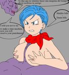  angry_face beerus blackmail breasts bulma_briefs cheating dragon_ball dragon_ball_super dragon_ball_z duo female forced human_focus male male/female punishment setth98 sex solo_focus titfuck 
