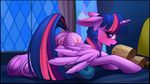  16:9 2017 anus blush butt dock equine feathered_wings feathers female feral friendship_is_magic hi_res hooves horn inside looking_at_viewer mammal my_little_pony open_mouth purple_eyes purple_feathers pussy solo twilight_sparkle_(mlp) underhoof wallpaper winged_unicorn wings xn-dragon 