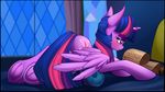  16:9 2017 equine feathered_wings feathers female feral friendship_is_magic hi_res hooves horn inside mammal my_little_pony purple_eyes purple_feathers solo twilight_sparkle_(mlp) underhoof wallpaper winged_unicorn wings xn-dragon 