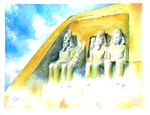  abu_simbel ancient_egypt artist_request egypt no_humans real_life statue temple 