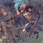  dungeon_and_fighter forest male_focus nature official_art slayer_(dungeon_and_fighter) solo sword weapon yi_lee 