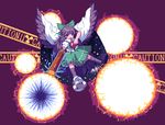  asymmetrical_clothes bad_id bad_pixiv_id caution kou_2008 lowres mismatched_footwear pixel_art radiation_symbol reiuji_utsuho solo touhou 