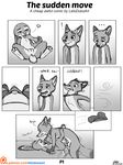  canine clothing comic dildo disney fox greyscale judy_hopps knot lagomorph letodoesart mammal monochrome necktie nick_wilde nude paws pussy rabbit sex sex_toy toy underwear zootopia 