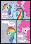 anus comic cutie_mark duo english_text equine female friendship_is_magic hair kanashiipanda mammal multicolored_hair my_little_pony open_mouth pegasus pink_hair pinkie_pie_(mlp) purple_eyes pussy pussy_juice rainbow_dash_(mlp) rainbow_hair smile standing text tongue wings 