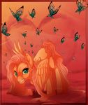  blue_eyes cutie_mark equine feathered_wings feathers female feral fluttershy_(mlp) friendship_is_magic hair hooves kitchiki mammal my_little_pony nude pegasus pink_hair smile standing teeth wings yellow_feathers yelow_fur 