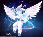  &lt;3 2017 blush cute deagle desert_eagle eeveelution fan_character flying glaceon gun handgun male neroj nintendo pistol pok&eacute;mon ranged_weapon scarf senz smoke video_games weapon wings 